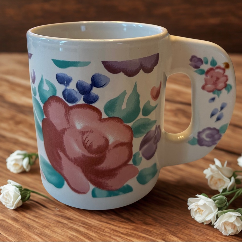 Floral Ceramic Mug